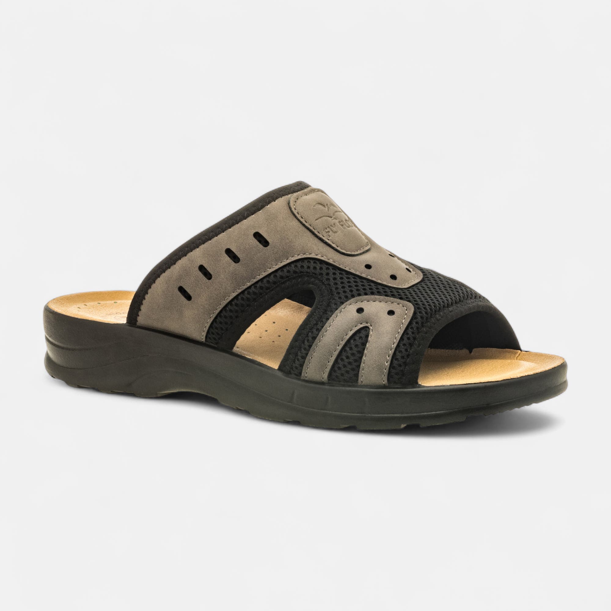 Nu-pieds confort Homme gris