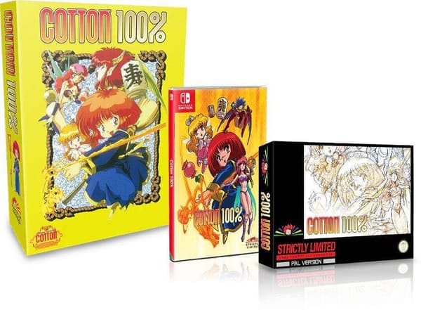 Cotton 100% Legacy Bundle - Collectors Edition Nintendo Switch, SNES (PAL) - (Strictly Limited Games - Nintendo Switch