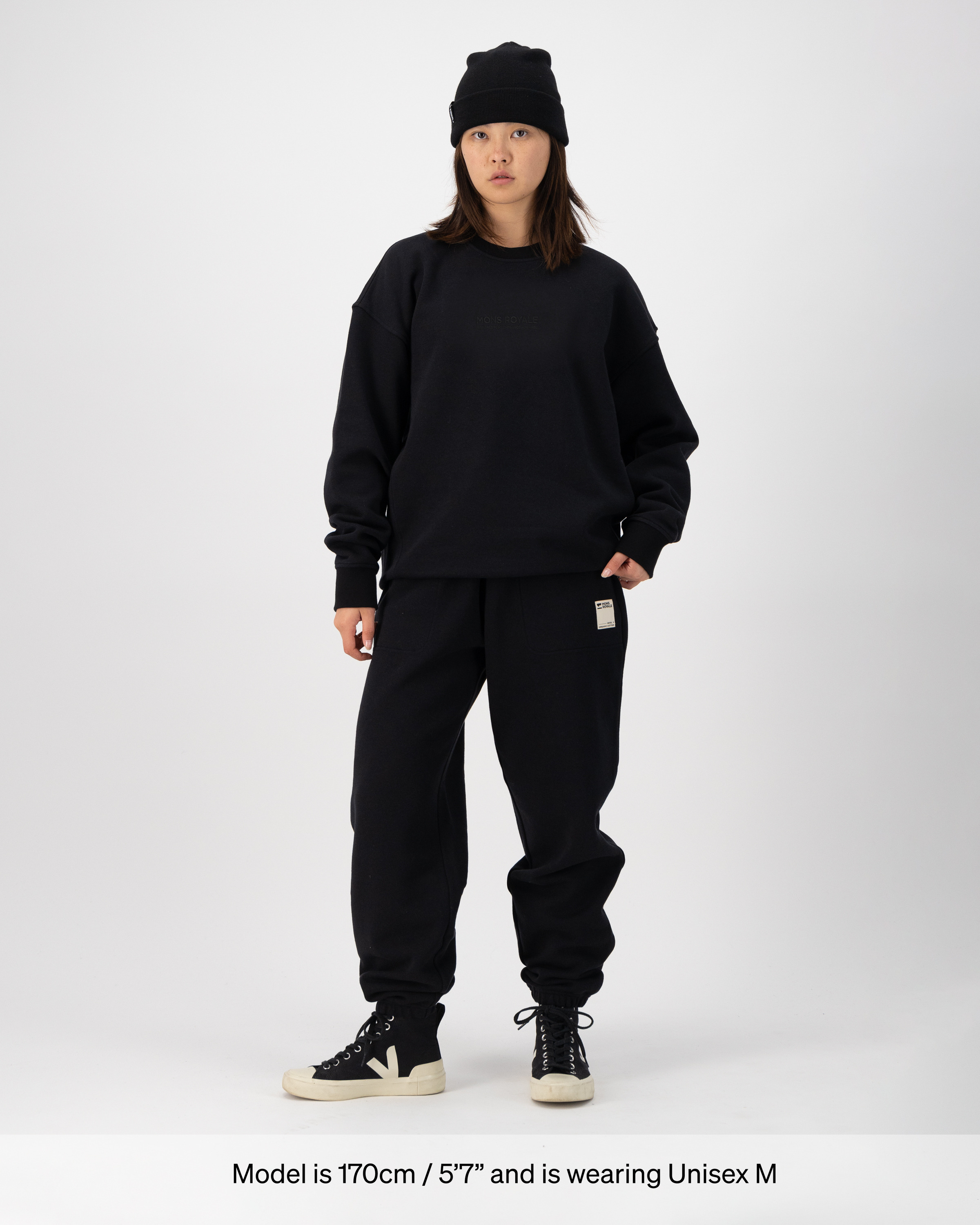 Verdant Merino Cotton Crew