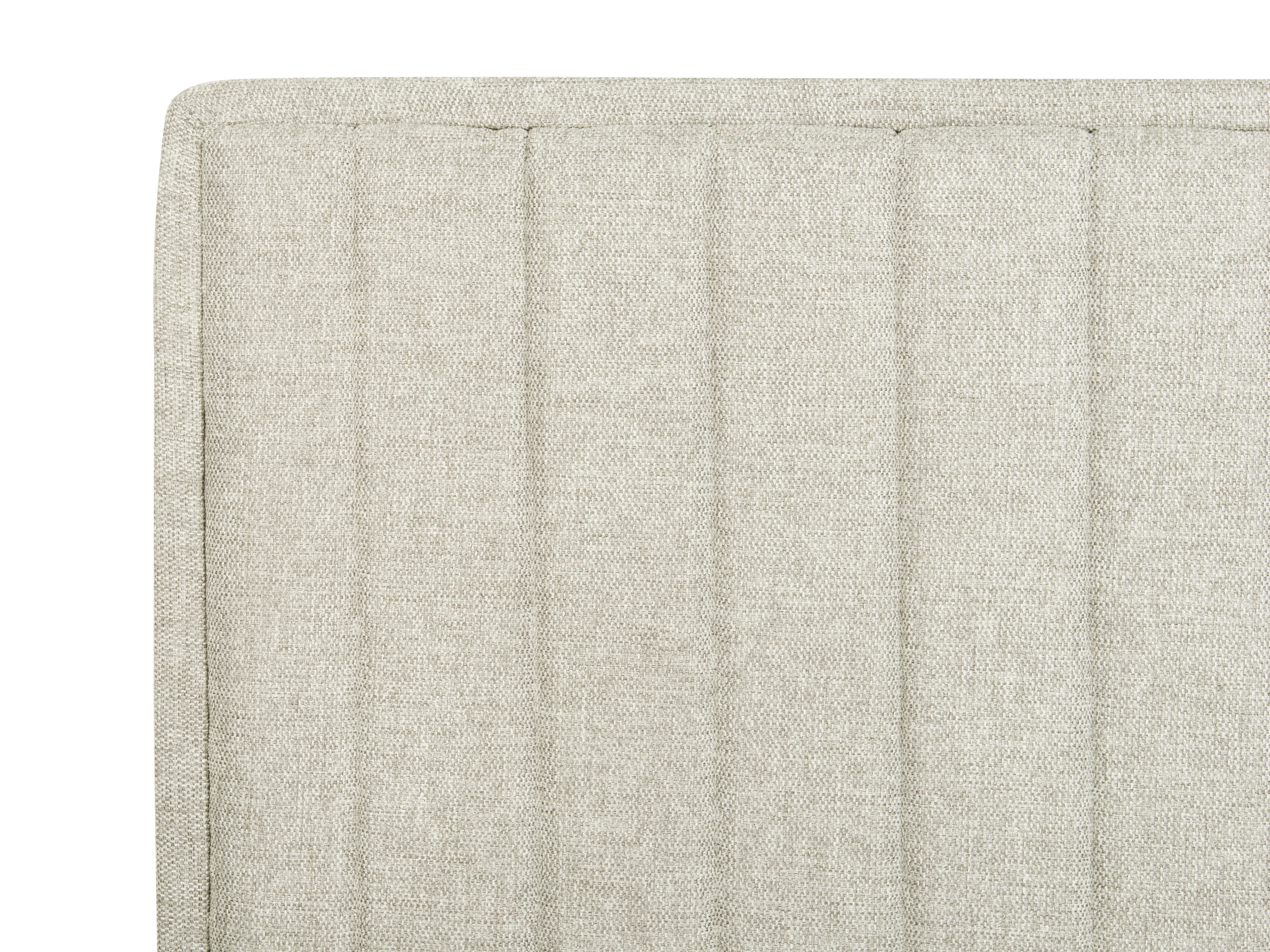 Verstelbaar bed Stof CASTELLAN 90 x 200 cm Beige