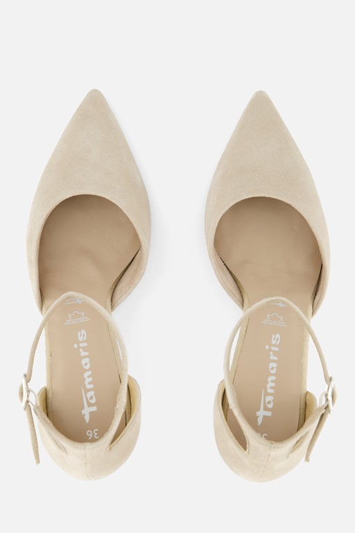 Tamaris Pumps beige Leer