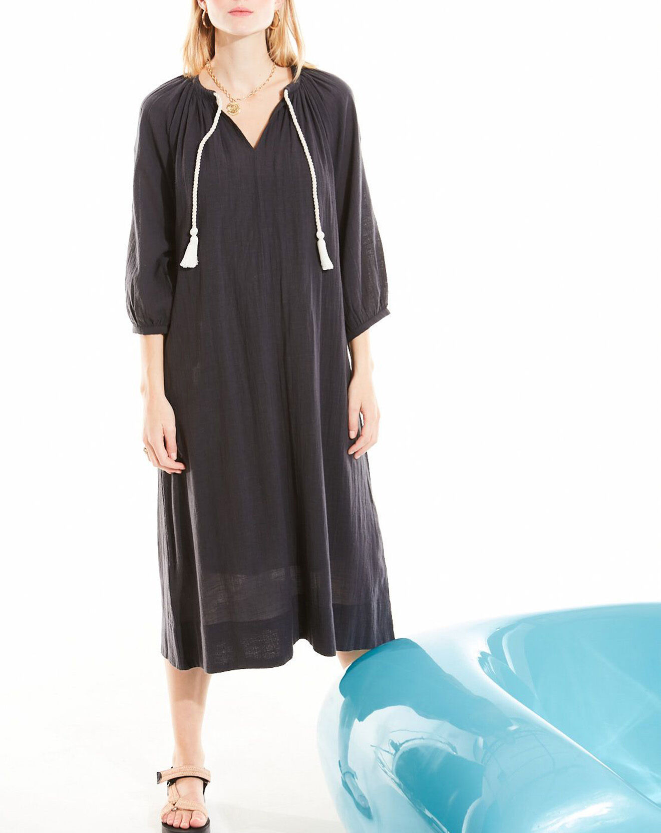 Stella Forest Robe midi Cleo carbone