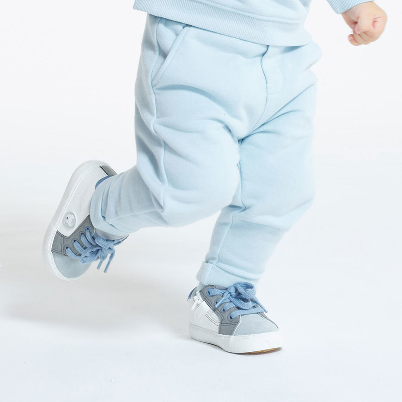 Jogging molleton bleu bébé garçon