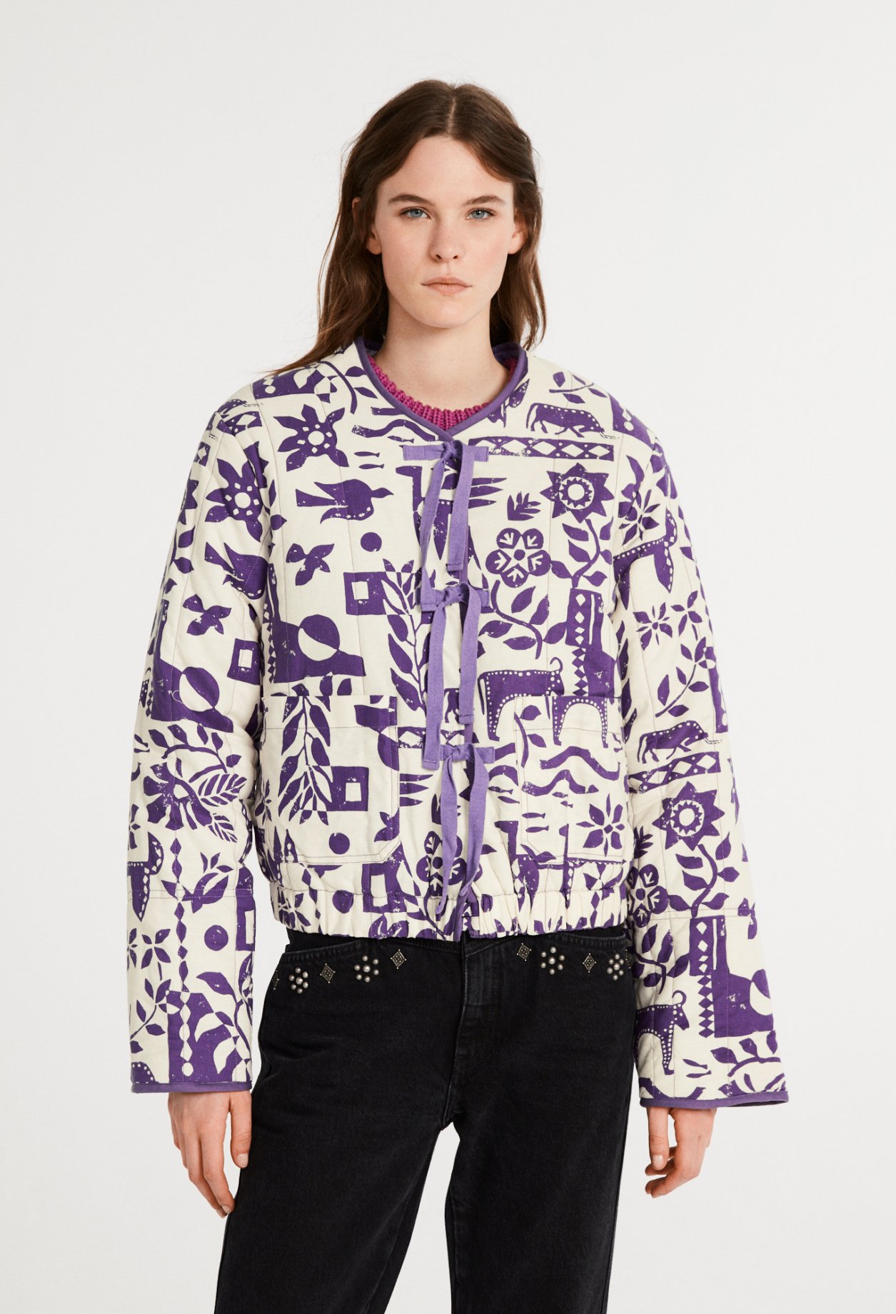 Blouson reversible