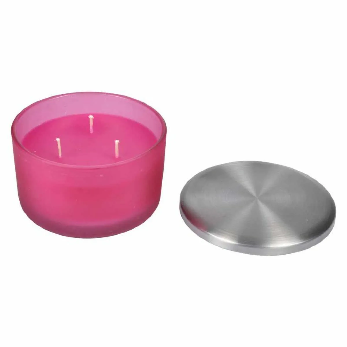 Paris Prix Bougie Parfumée Verrine Tropical Fresh - Rose