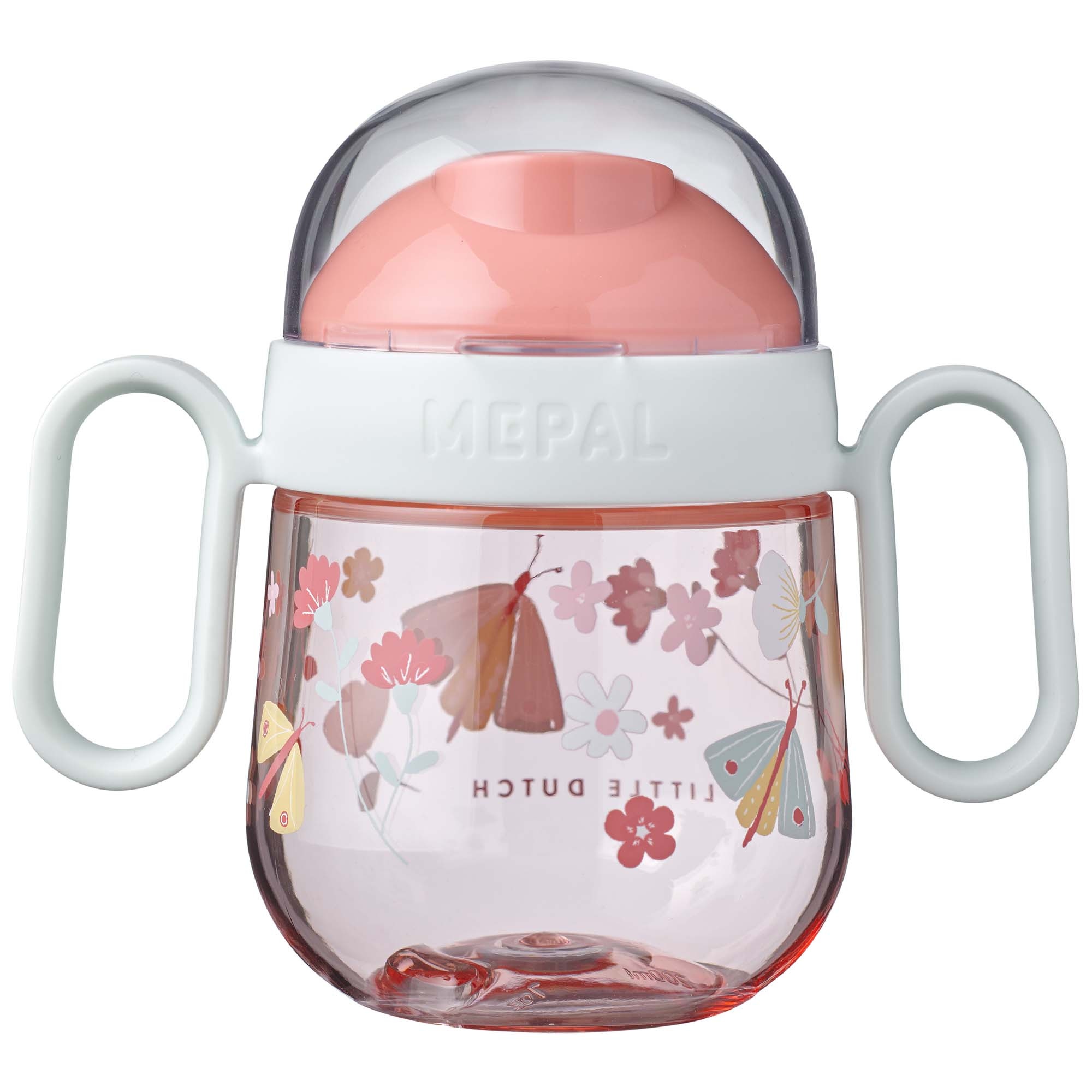 Mepal Mio antilekbeker x Little Dutch roze