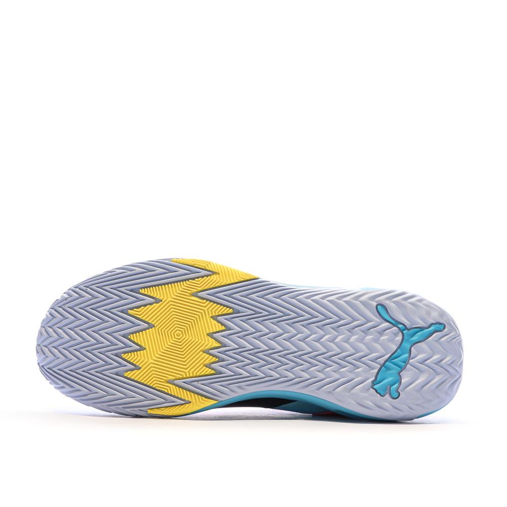 Puma Chaussures de basket Bleu/Rose Homme Puma Scoot Zeros