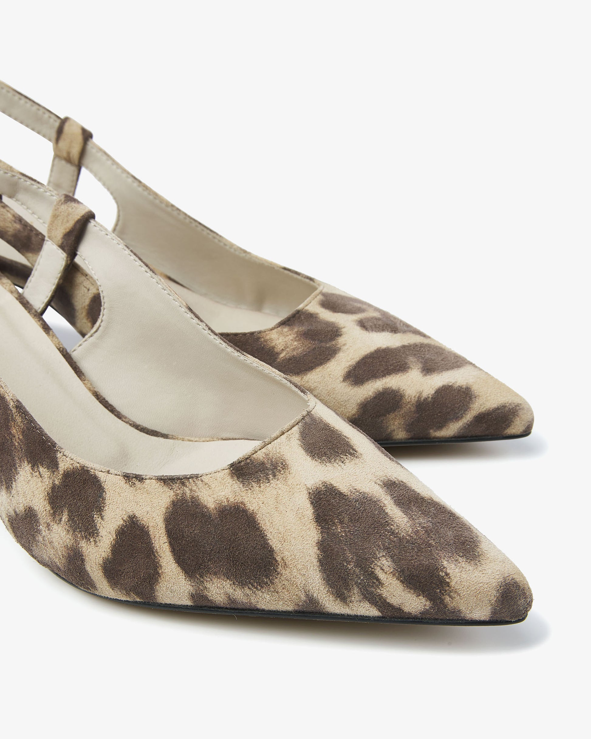 VIA VAI luipaardprint slingbacks Suzy Aliya