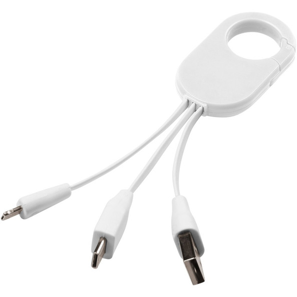 EgotierPro 134993 - Câble de recharge 3-en-1 Troop