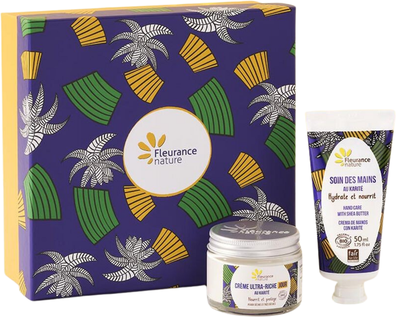 Fleurance nature  Sheabutter Face & Hand Care Gift Set
