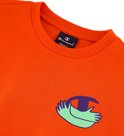 Champion Sweatshirt - Rundhalsausschnitt - Tangerine Tango