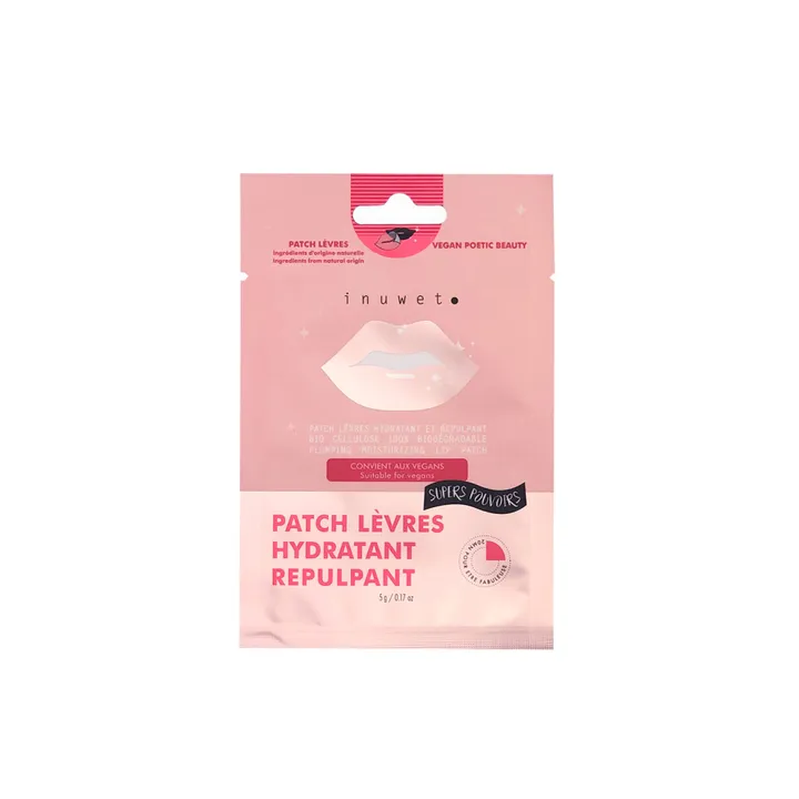 Inuwet Patch lèvres hydratant et repulplant