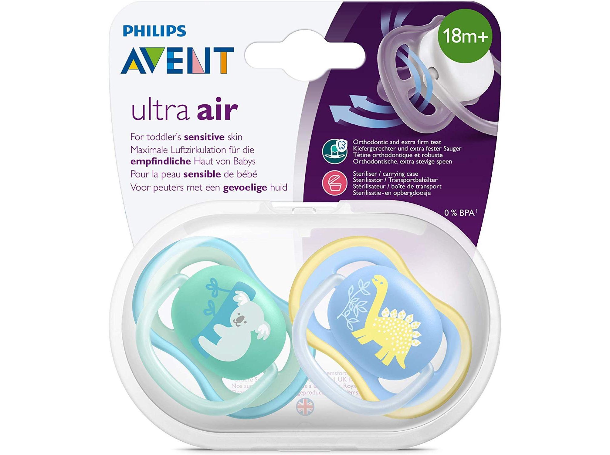 CHUPETA AVENT ULTRA AIR 18M  2UN