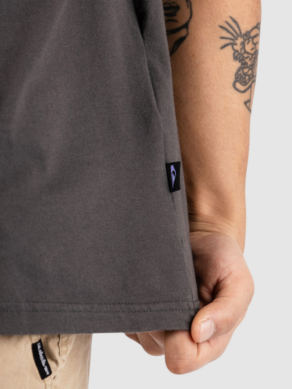 Quiksilver Global Heat T-Shirt dark shadow
