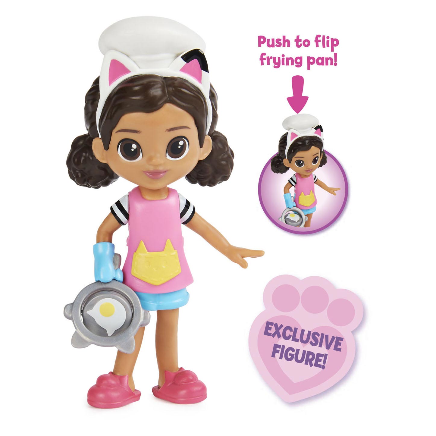 Gabby's Poppenhuis - Keuken Speelset met Gabbey en Cakey