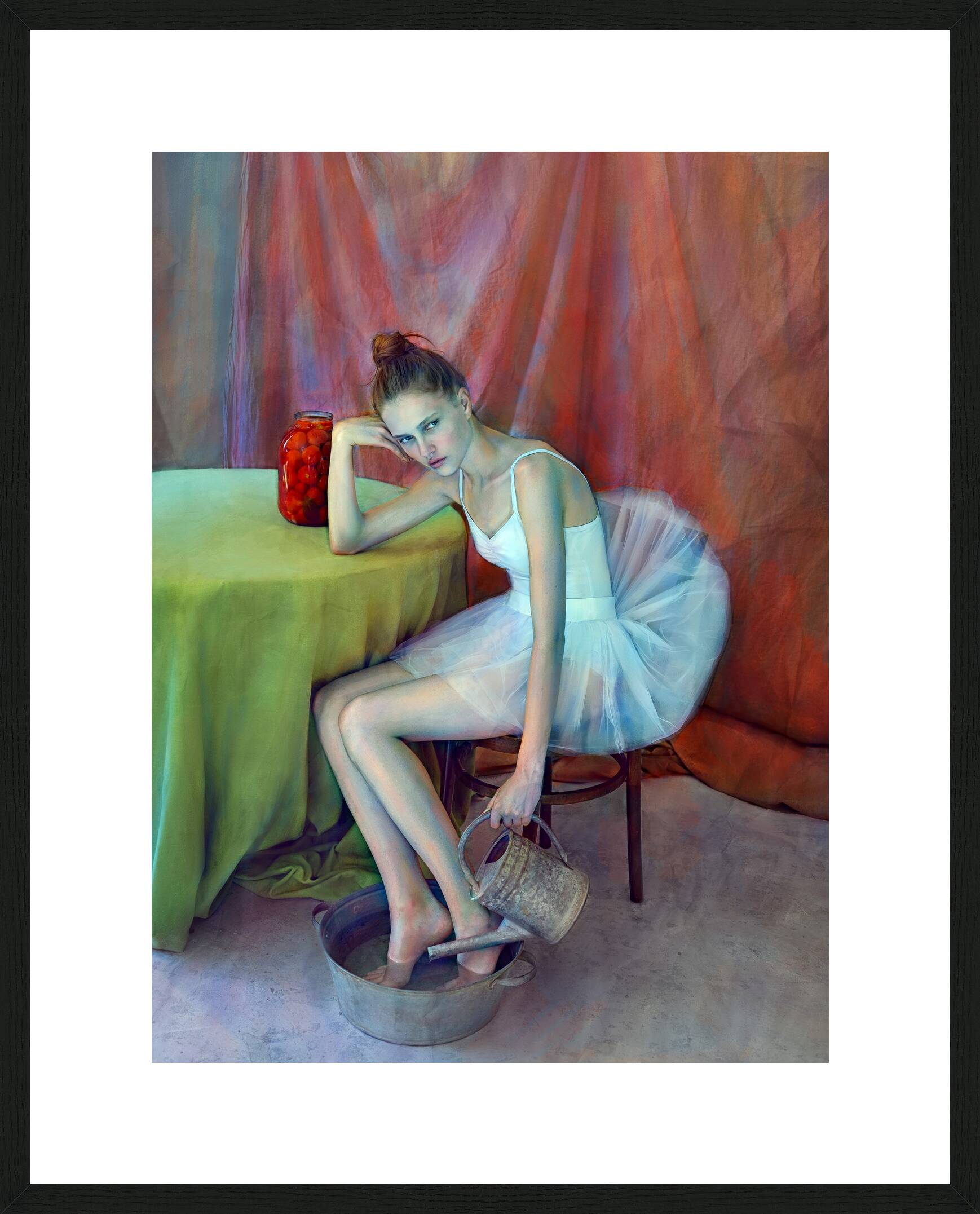 Ballerina on Red by Andrey Yakovlev & Lili Aleeva - Limited Edition. Edition of: 150. Signed.
