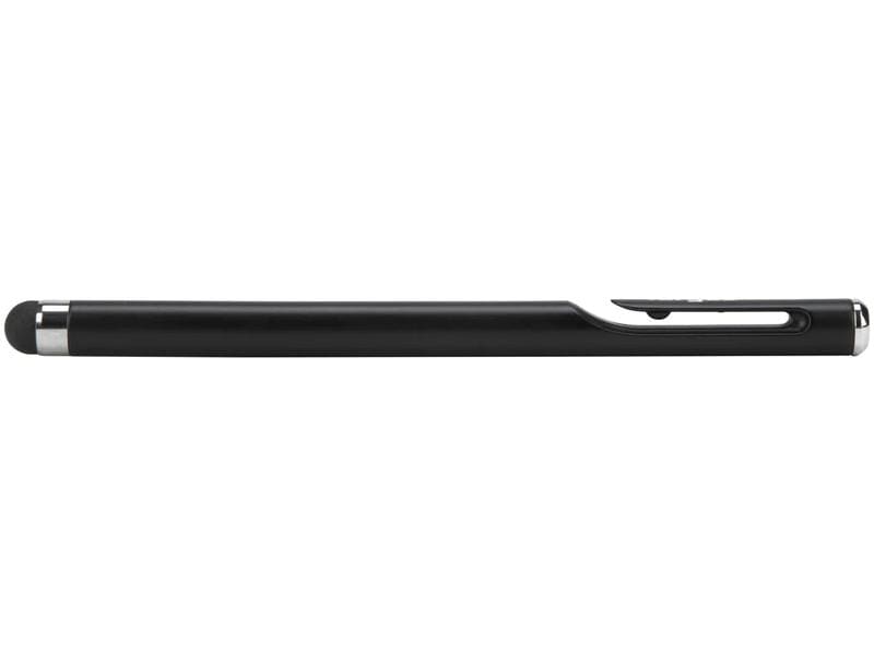 Targus Eingabestift Stylus Embedded Clip Schwarz Antimikrobieller glatter Stift für Smartphones und Touchscreens