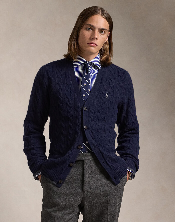 Polo Ralph Lauren 2/15 WOOL/CASH RWS-LSL-CRD Blå