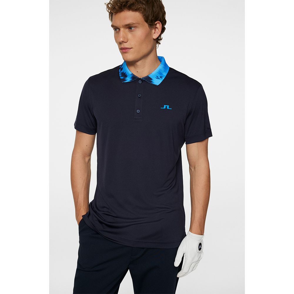 Glen Pique Herre Navy