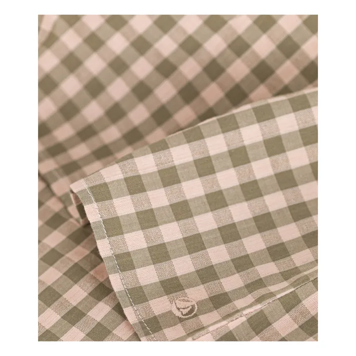 Petit Bateau Blouse Marise Seersucker Vichy | Rose