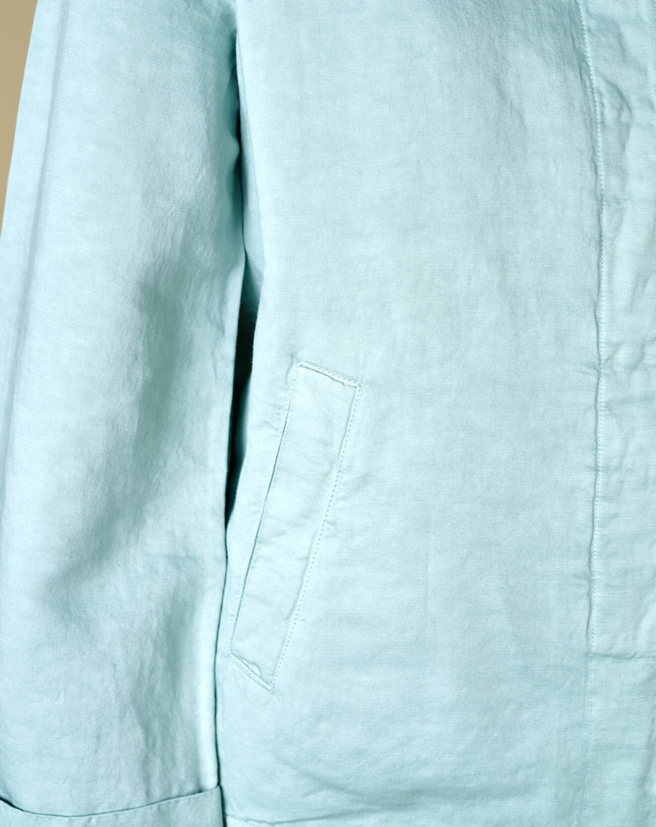 Bellerose Veste en Lin & Coton Senna bleu ciel