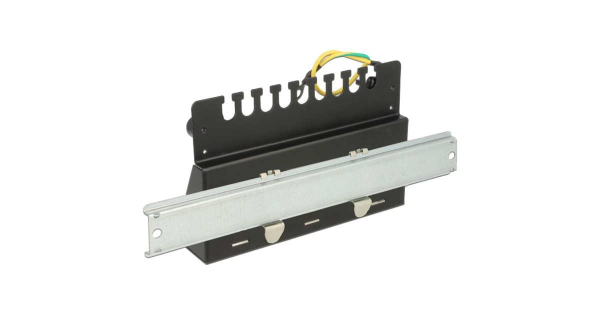 DeLOCKKeystone Desktop Patch Panel 12 Port patchpaneel  (Zwart, 43339)