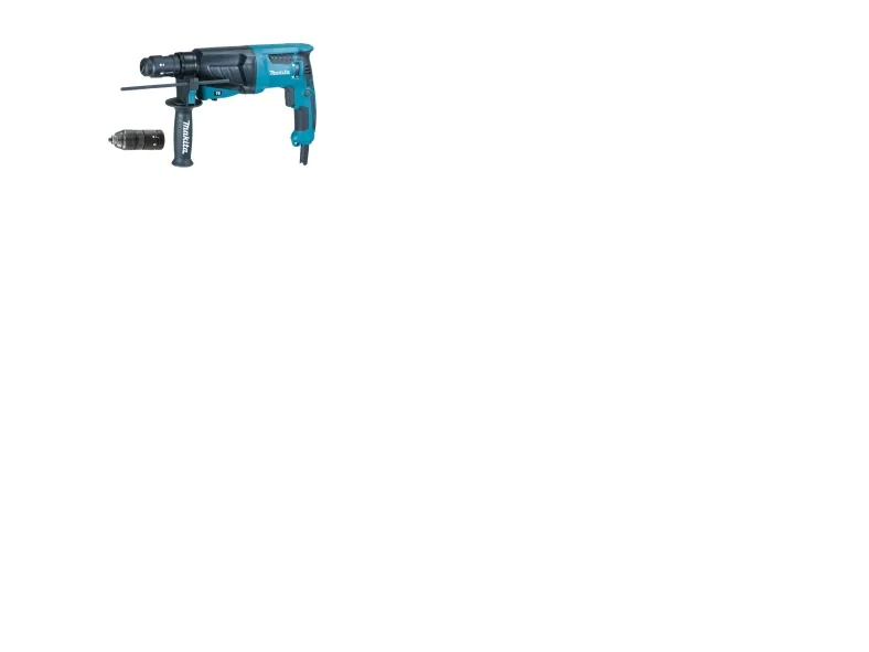 MAKITA SDS-PLUS BOREHAMMER MED SMEDEMULIGHED 800W 2.4J   EKSTRA HÅNDTAG HR2630T