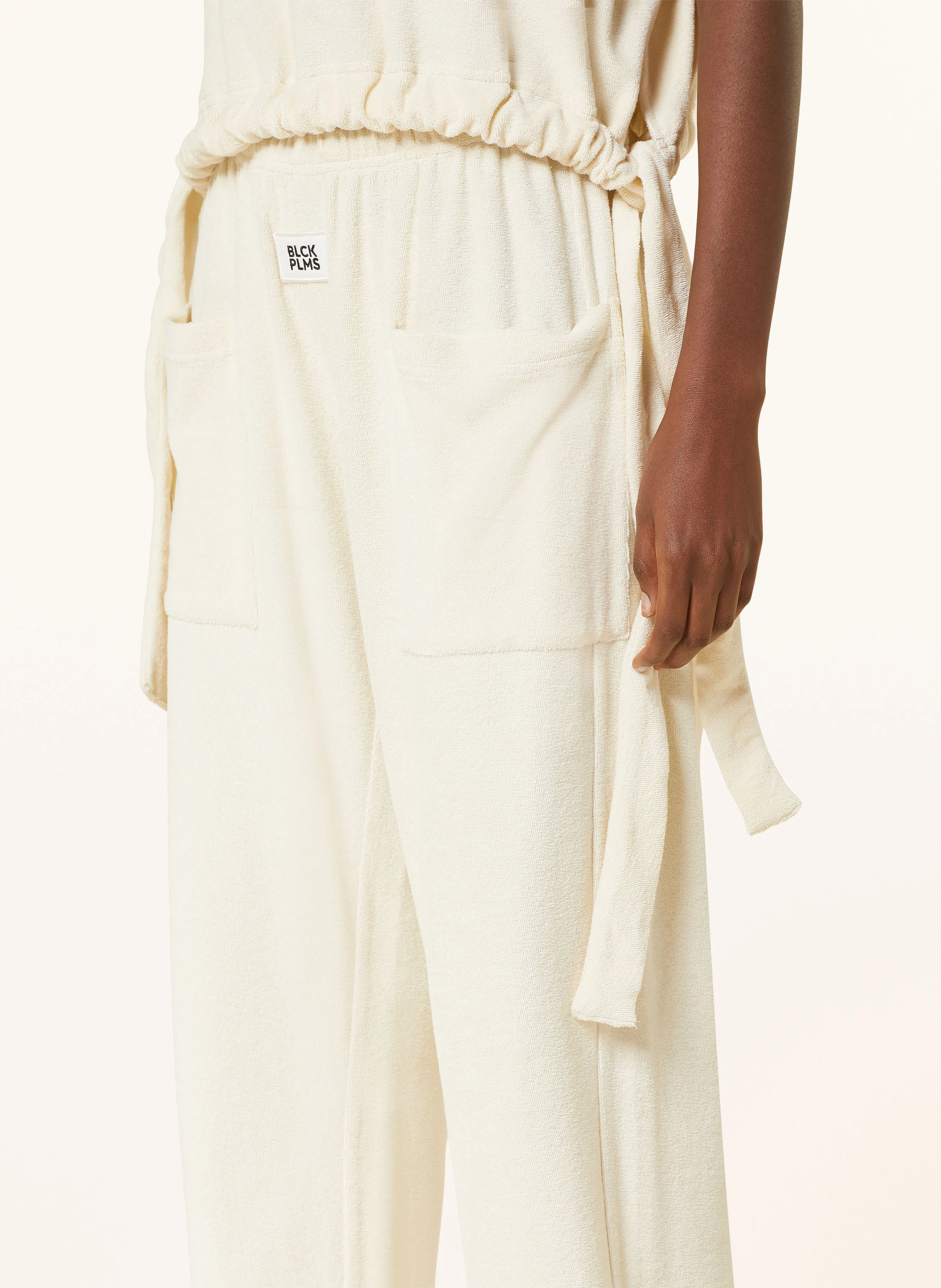black palms Frotteehose im Jogging-Stil