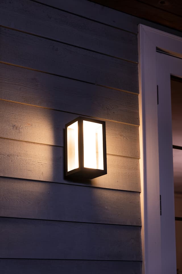 Philips Hue Impress WACA væglanterne (sort)