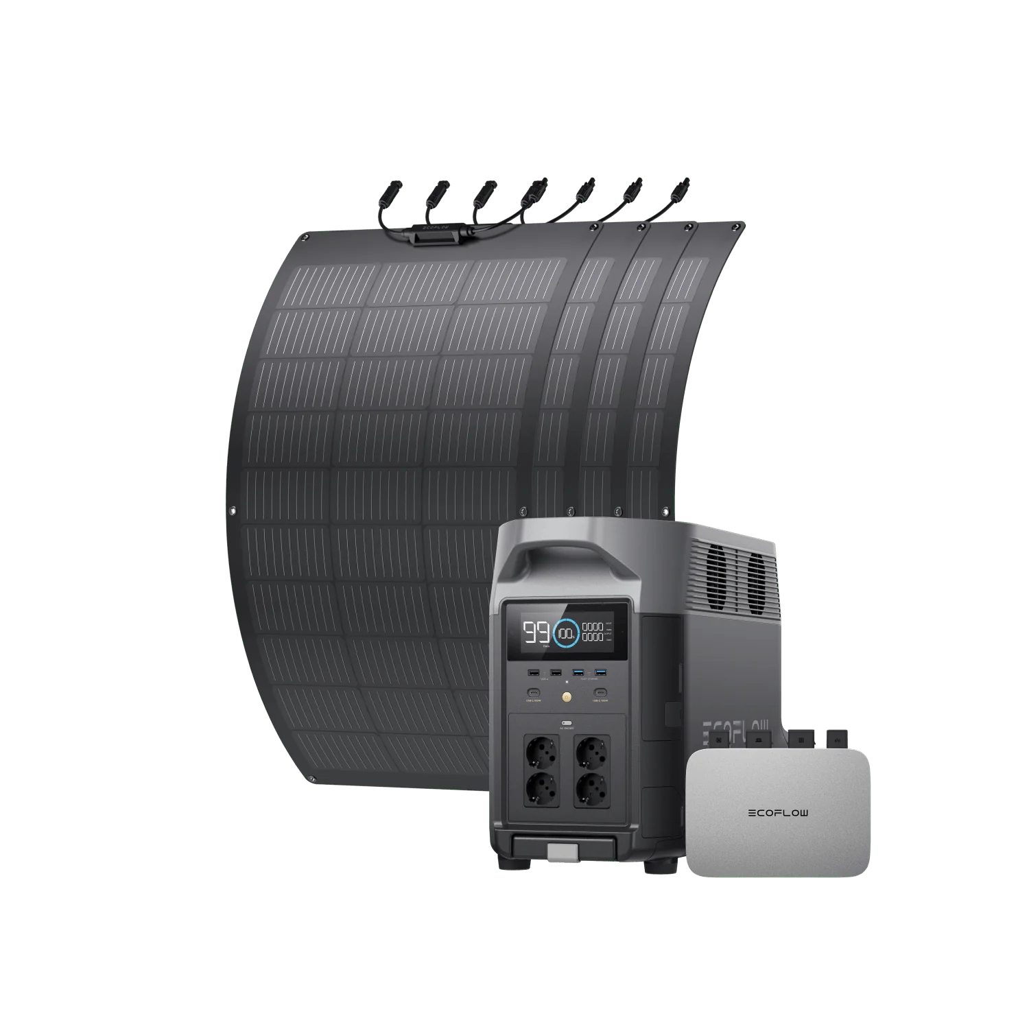 EcoFlow PowerStream Balkonkraftwerk 800 W für Balkon