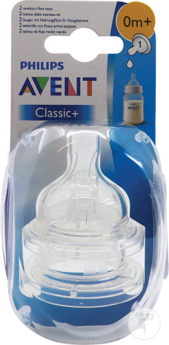 Philips Avent Tétines Classic - SCF631/27 (0m+) - 2x