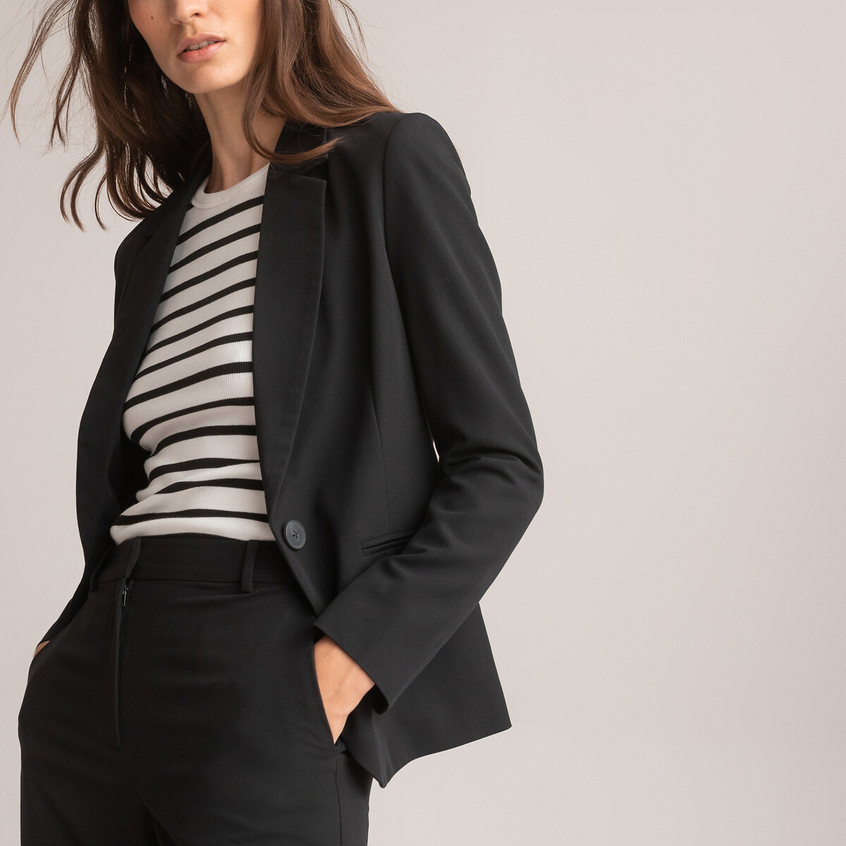 COLEÇÕES LA REDOUTE<br>Jaqueta sob medida, ajustada