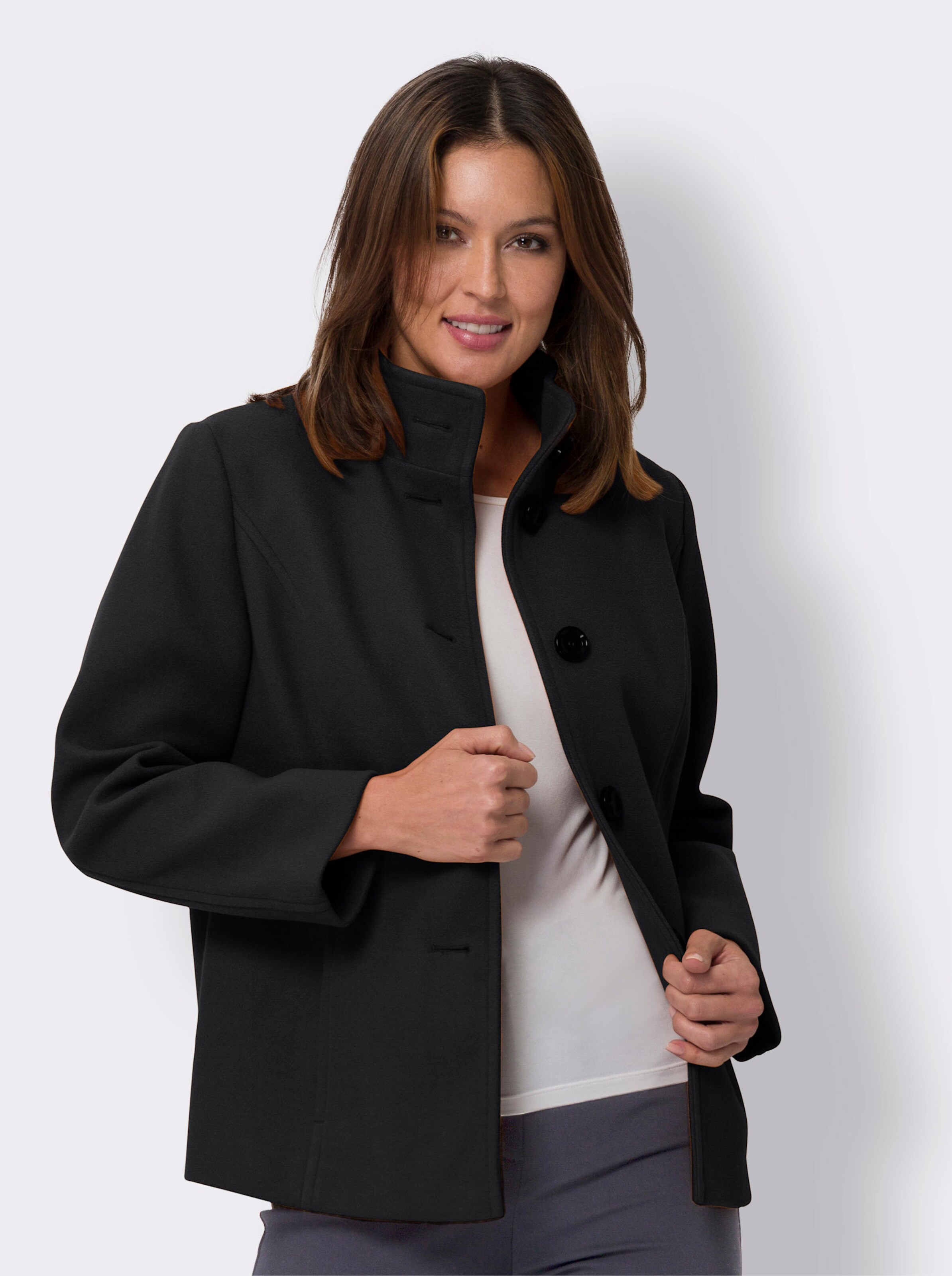 Jacke mit Schmuckknöpfen
