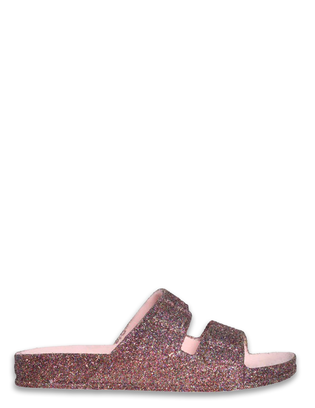 cacatoes claquettes femme trancoso kids pink multico