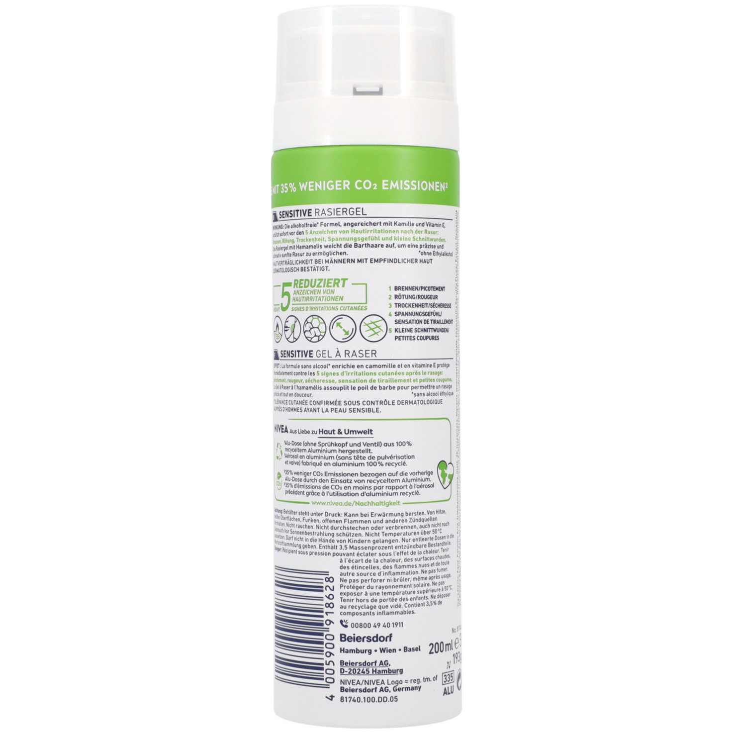 Nivea Sensitive Rasiergel
