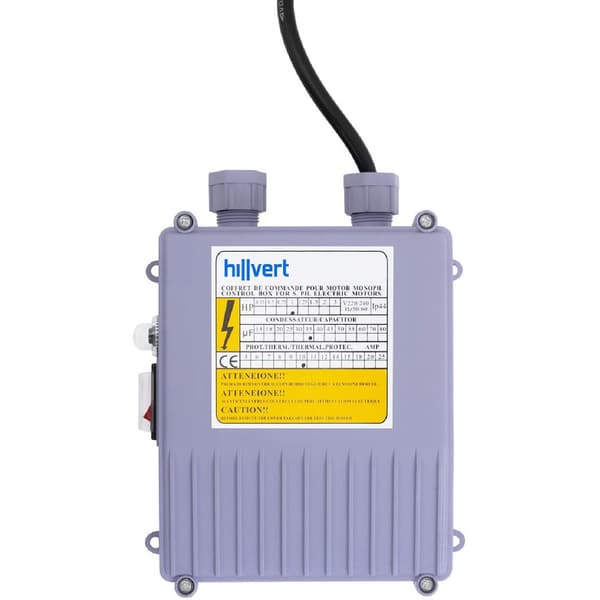 Nedsenkbar pumpe for dyp brønn laget av rustfritt stål, 3780 l/t. opptil 85 m