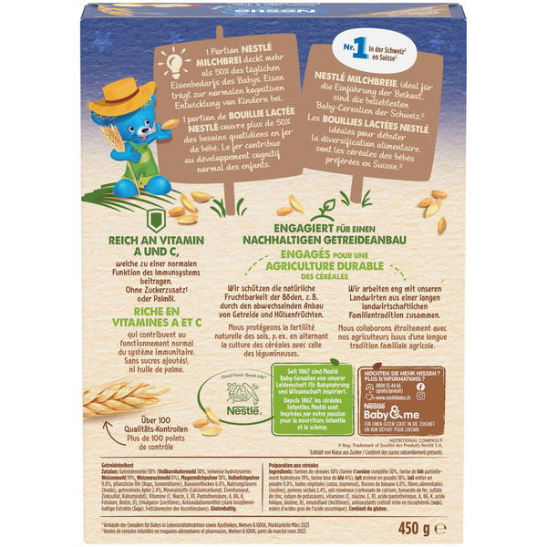 NestléNestlé   Milchbrei Trio Mix