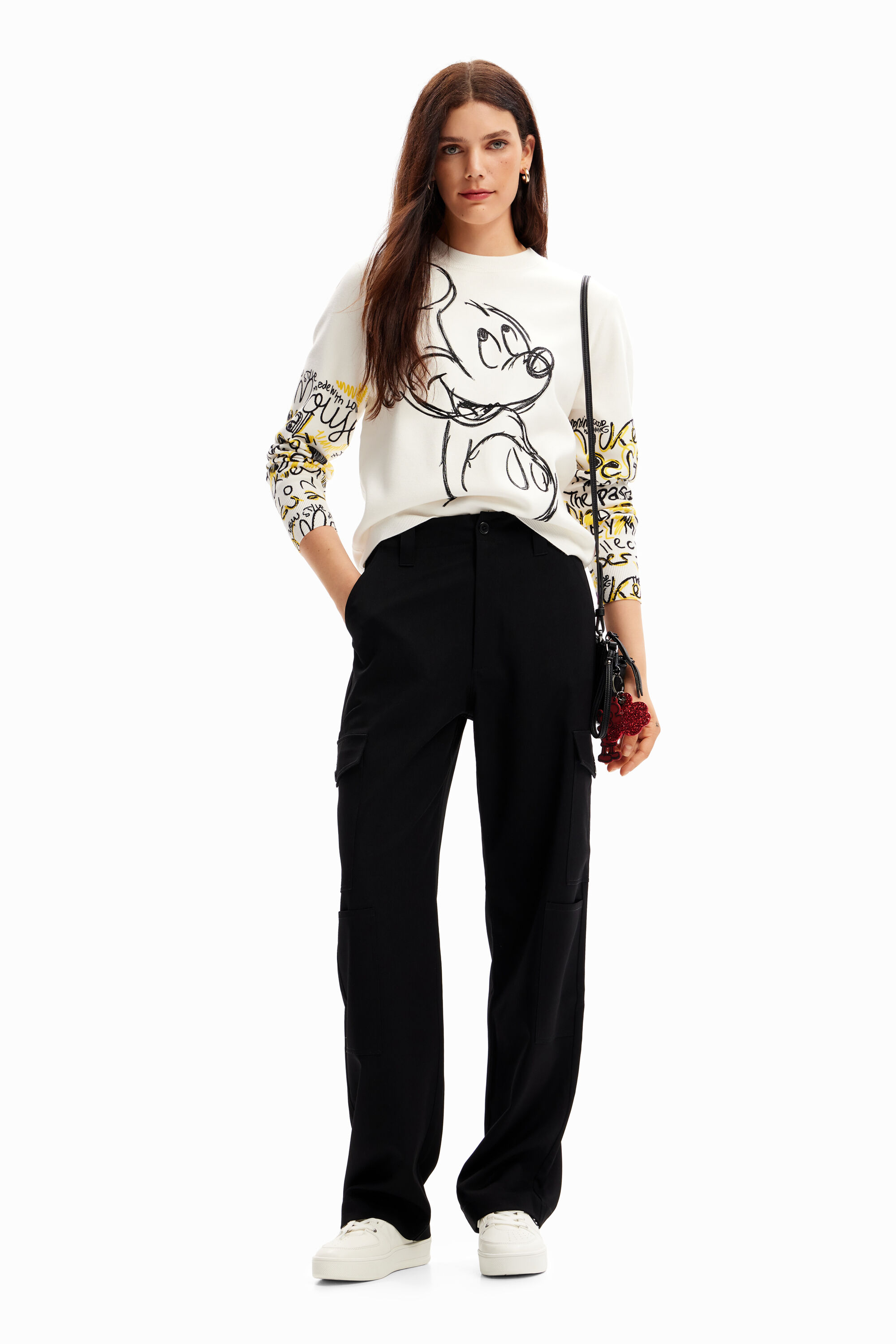 Pull brodé Mickey Mouse