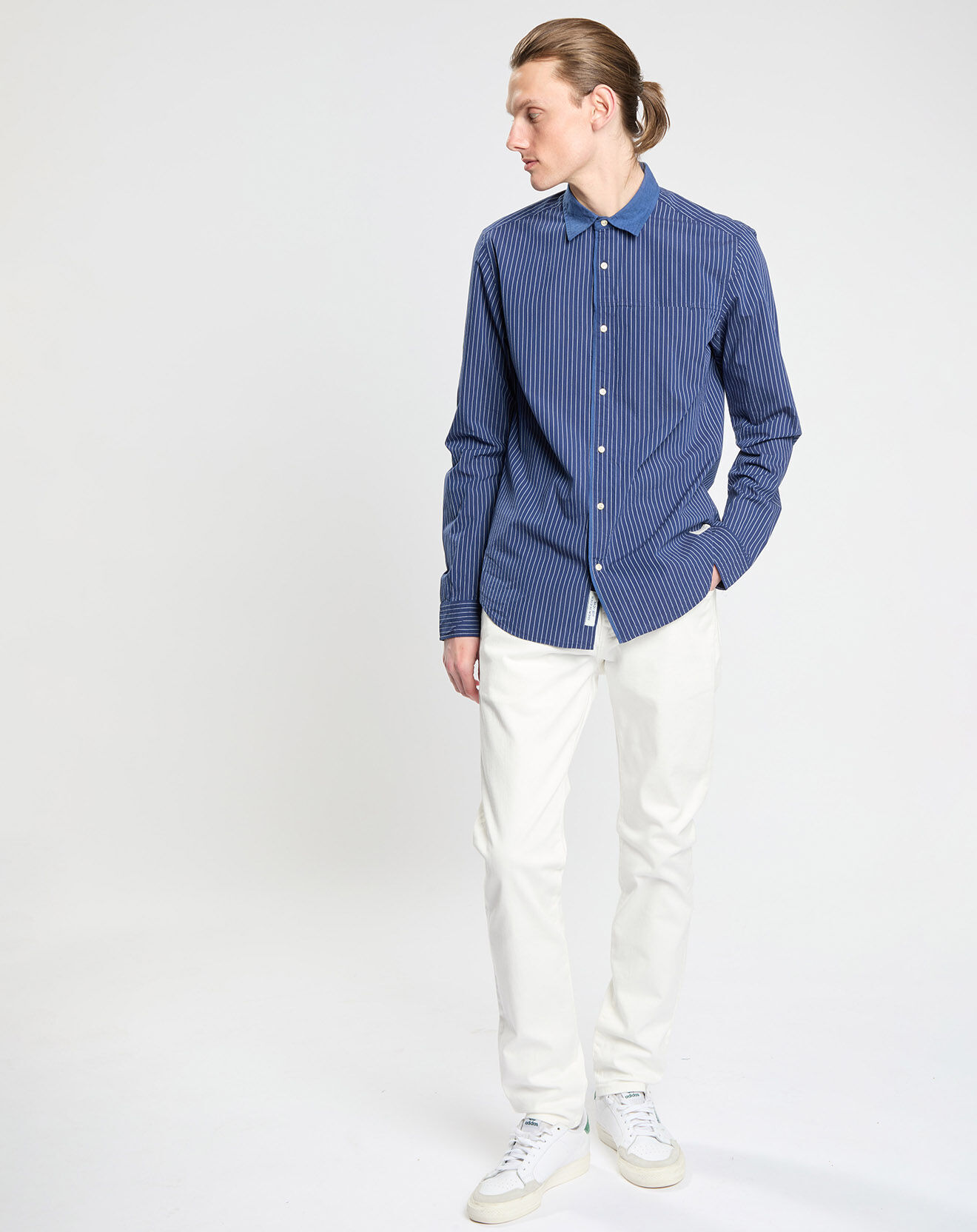 Scotch & Soda Jean Slim Fit surteint écru