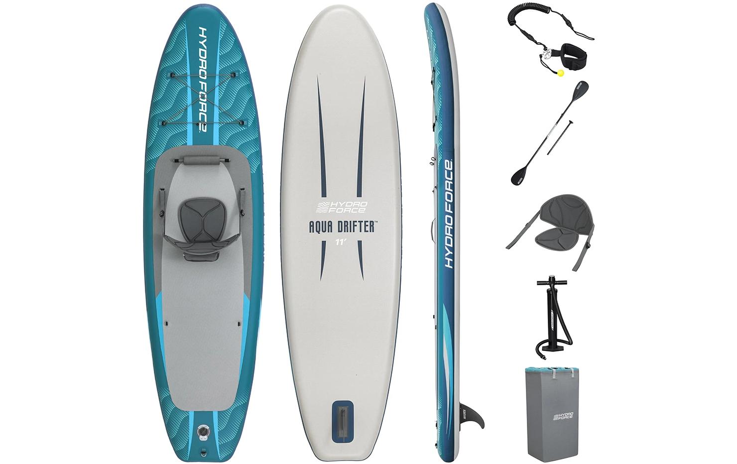 Allround Board-Set Aqua Drifter mit Sitz, 335 cm<br>Allround SUP Board-Set mit Sitz