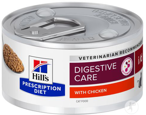 Hill's Pet Nutrition Prescription Diet i/d Aliment Pour Chat Au Poulet Pot 24x156g