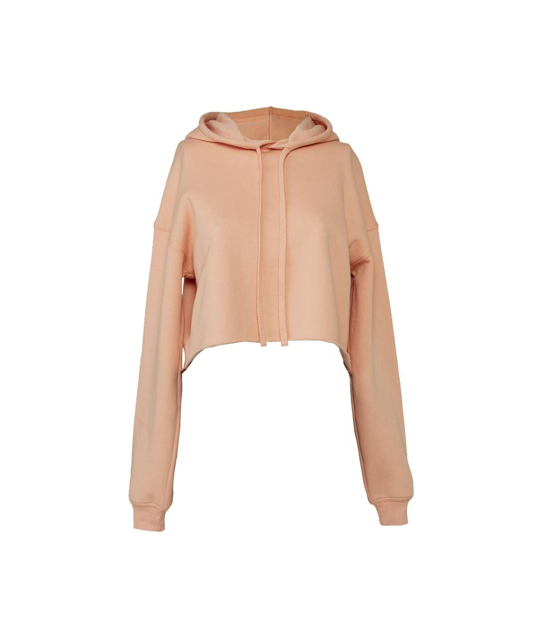 Bella + Canvas - Sweat court à capuche - Femme (Pêche) - UTBC5549