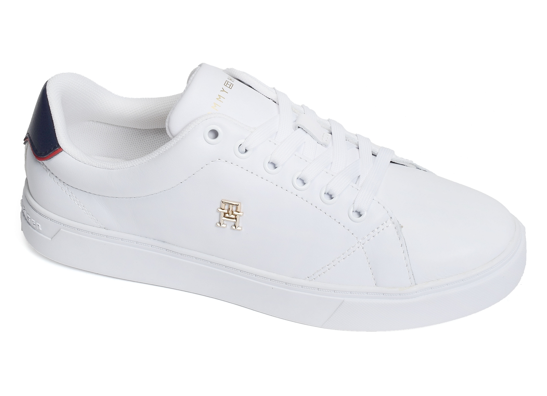 Elevated essential court sneaker 6965 blanc