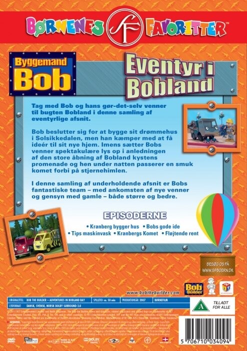 Byggemand Bob - Eventyr I Bobland - DVD