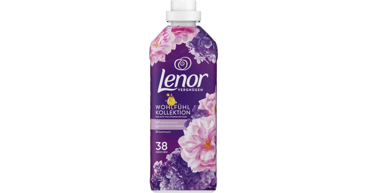 Lenor Weichspüler Dufttherapie Relax 38 Waschgänge