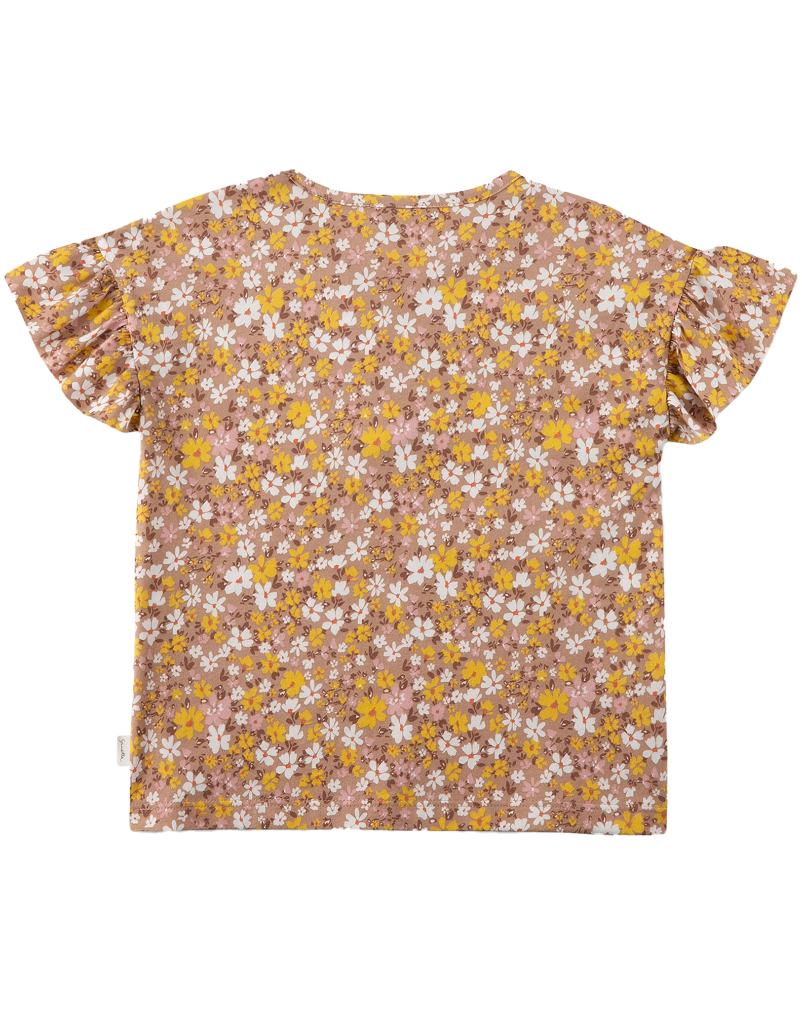T-Shirt SPRING FLOWERS in almond