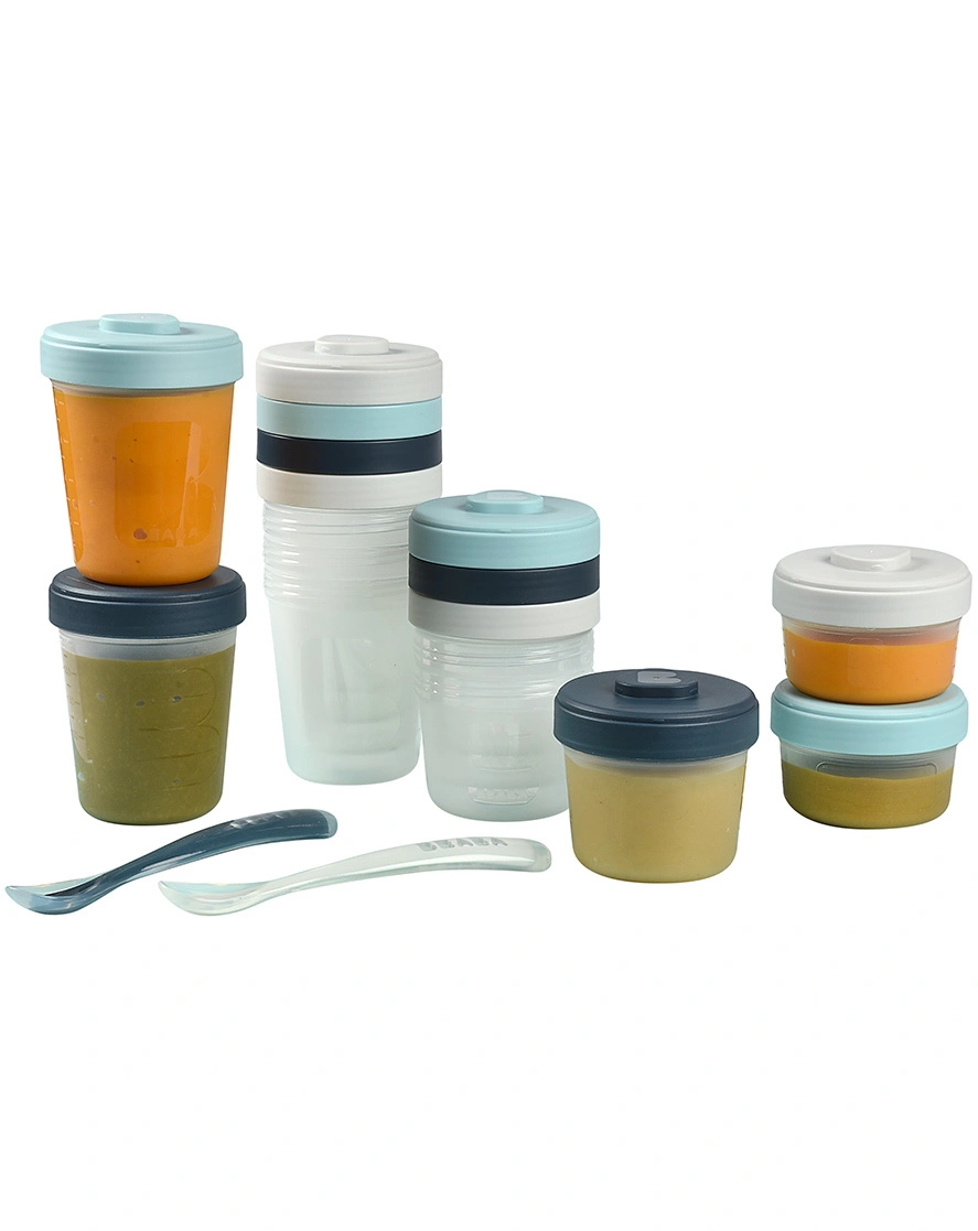 Vorratsdosen-Set FIRST MEAL PACK 14-teilig in storm