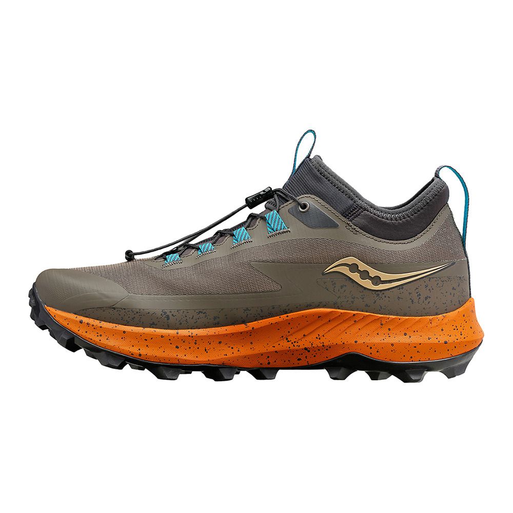Saucony PEREGRINE 13 ST - Chaussures trail Homme umber/basalt