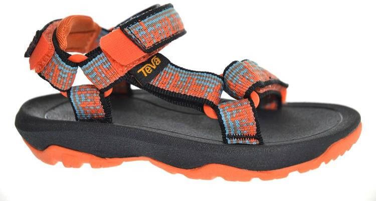 Teva Hurrica XLT 2 Schoolkind outdoor sandalen oranje lichtblauw zwart kids