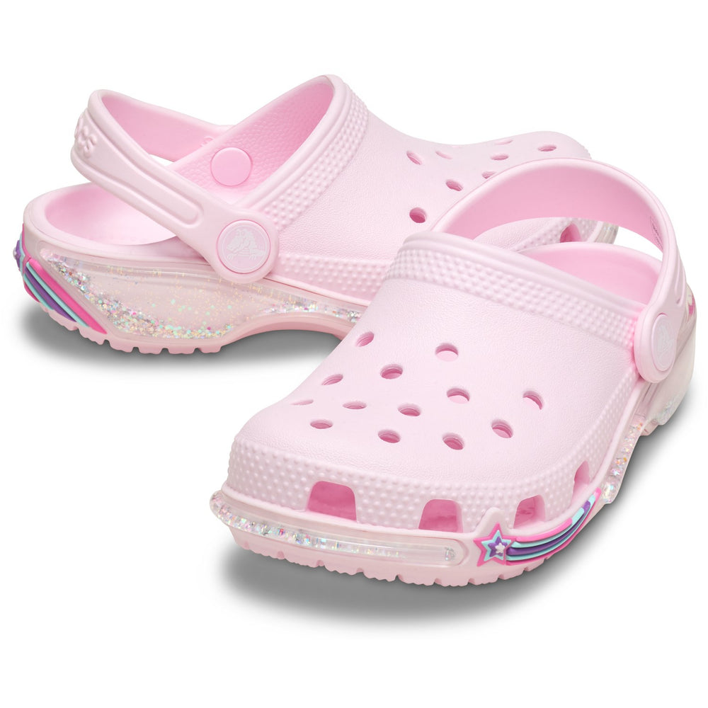 Køb Crocs Pink Milk Classic Star Sprinkel Shaker Clog